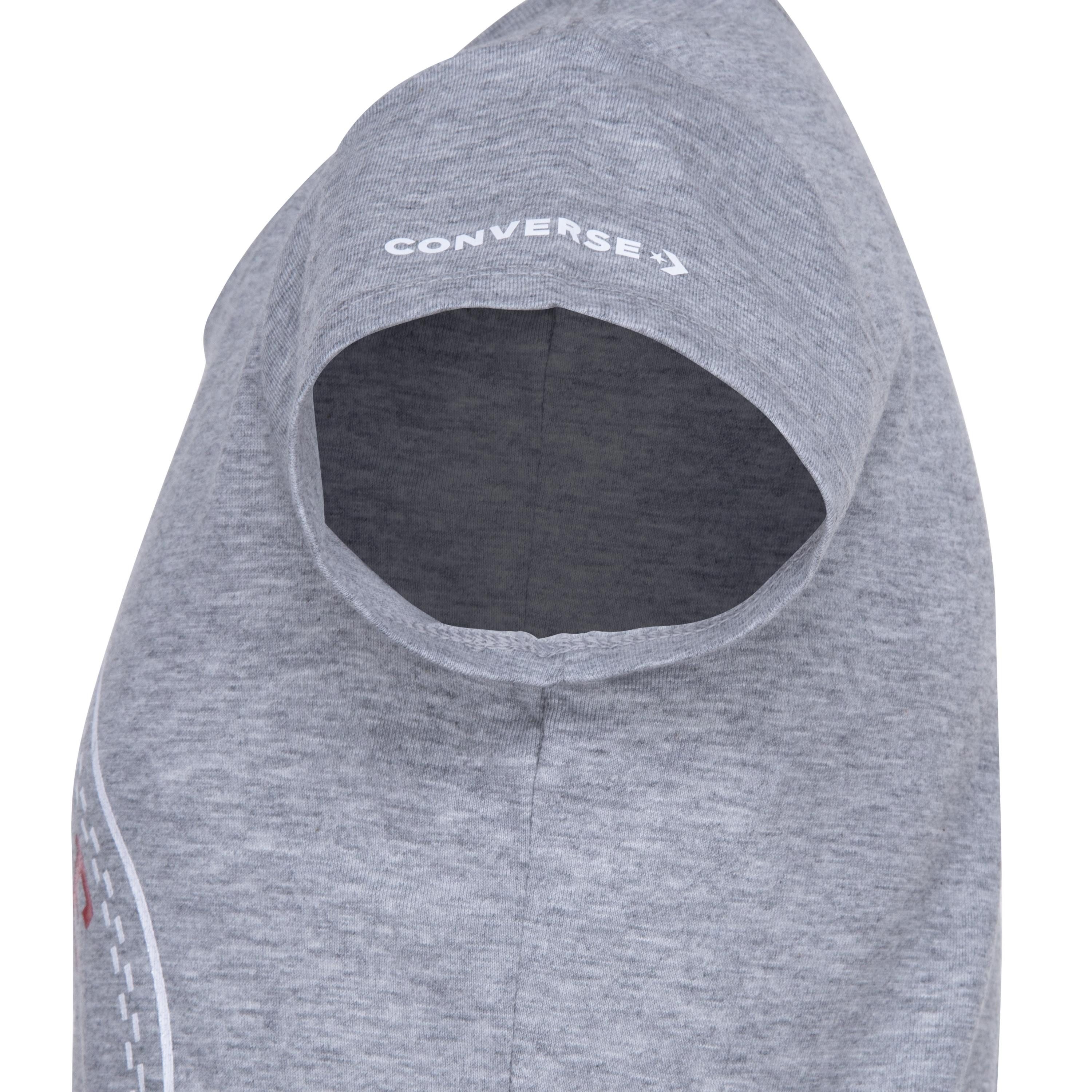 Converse T-Shirt CNVG TIMELS CHUCK PATCH TEE für Kinder, sportlicher Stil, Rundhalsausschnitt