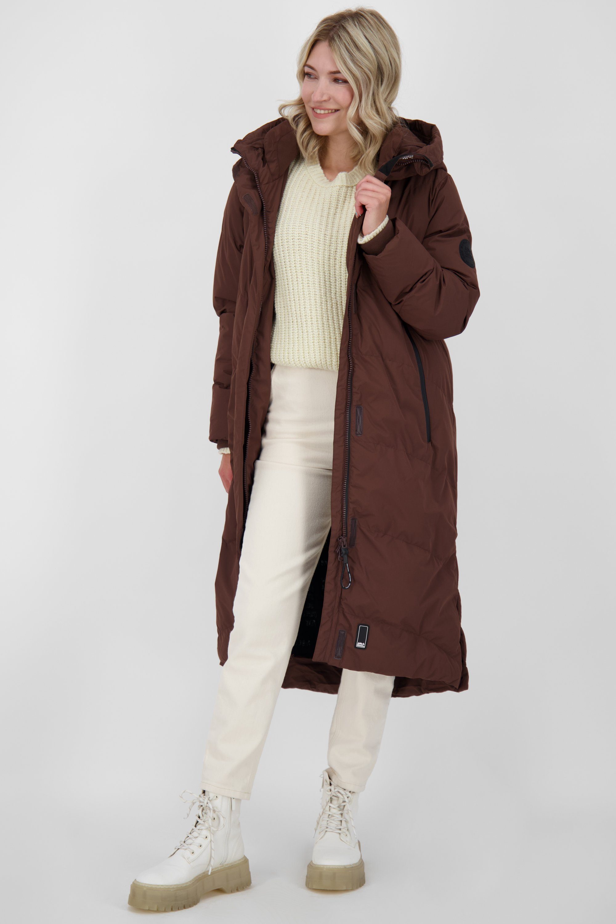 Coat Winterjacke, Kickin Alife JunaAK gefütterte Winterjacke A & Jacke Damen puce