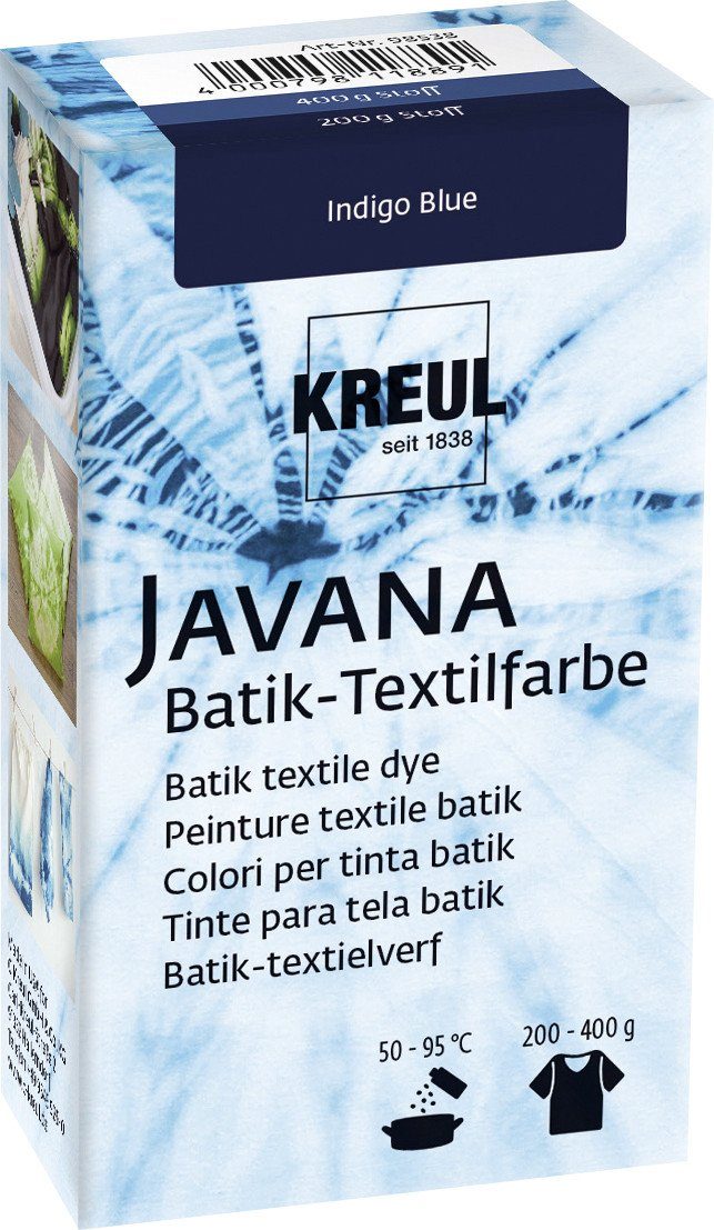 Textilfarbe Kreul Javana Batik-Textilfarbe Indigo Blue, 70 g
