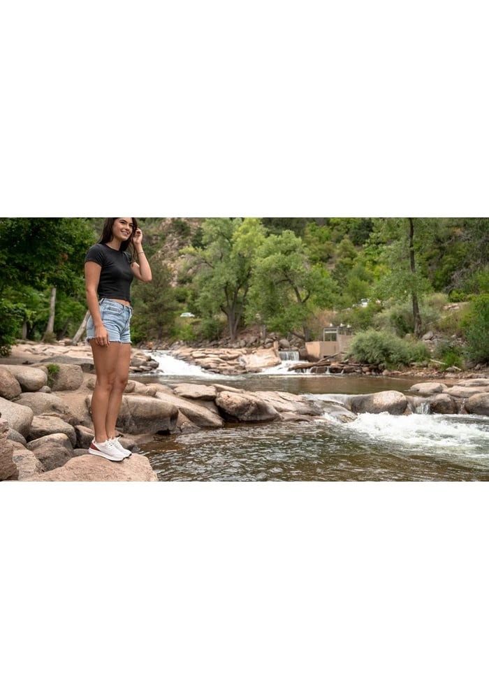 SAOLA Tsavo 2.0 weiss/burgund Damen Sneaker