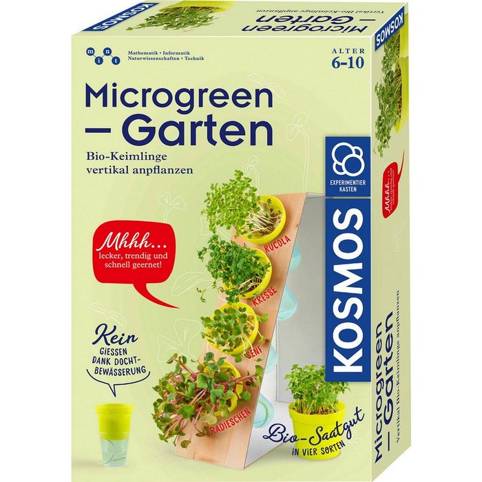 Kosmos Experimentierkasten Microgreen-Garten Made in Germany