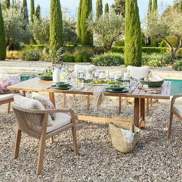 Mirabeau Gartentisch Tisch FSC®-100% Kennedy braun