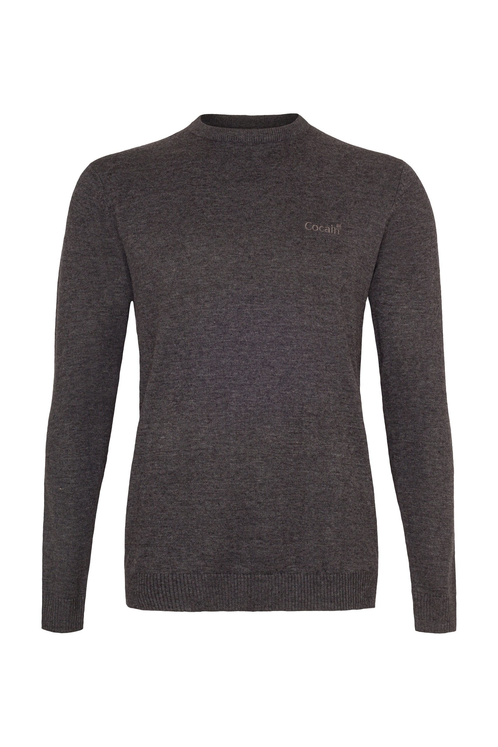 Cocain underwear Rundhalspullover Herren Feinstrick Pullover günstig online kaufen