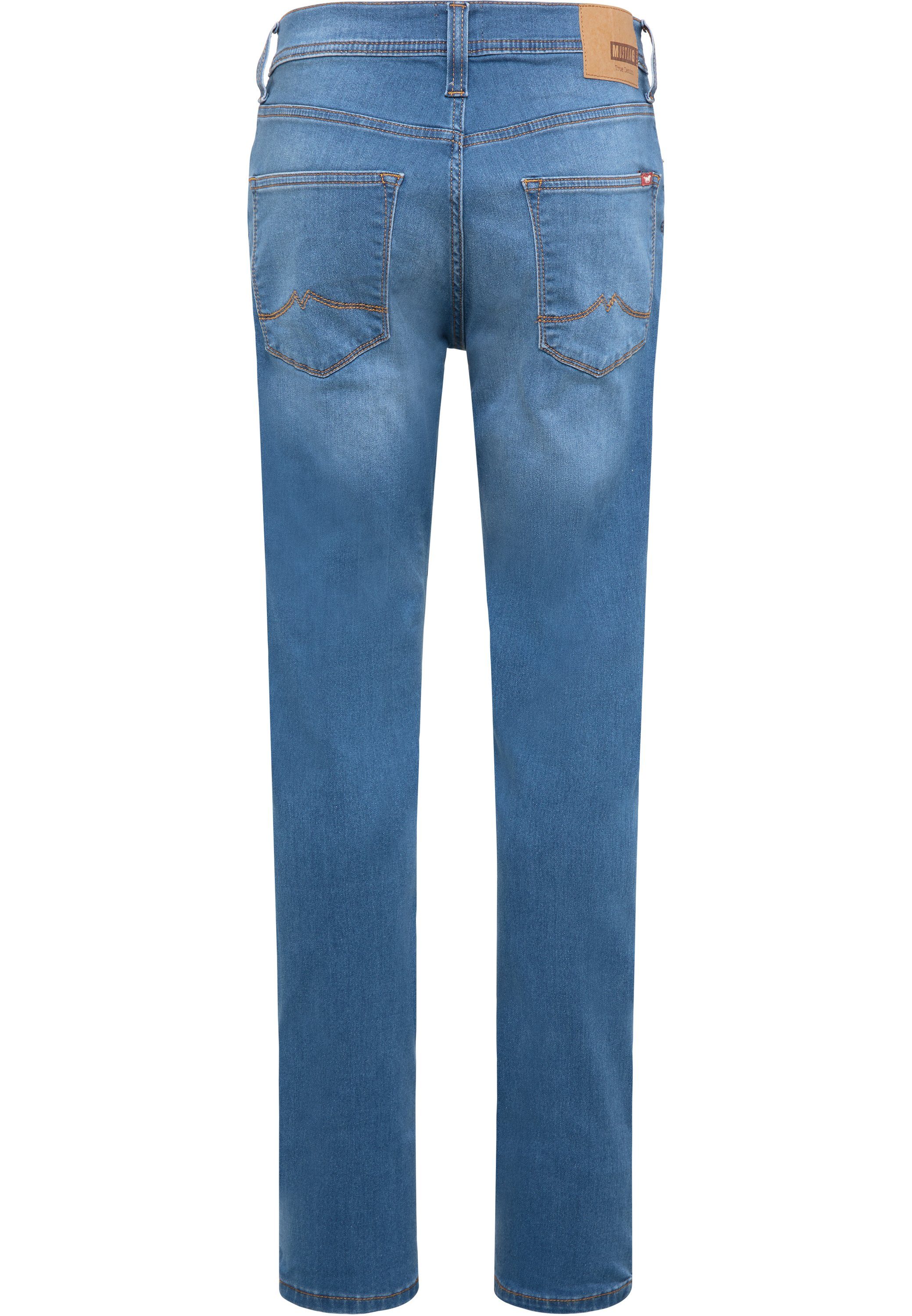 MUSTANG 5-Pocket-Jeans K Hose K Mustang Boston Boston Mustang mittelblau