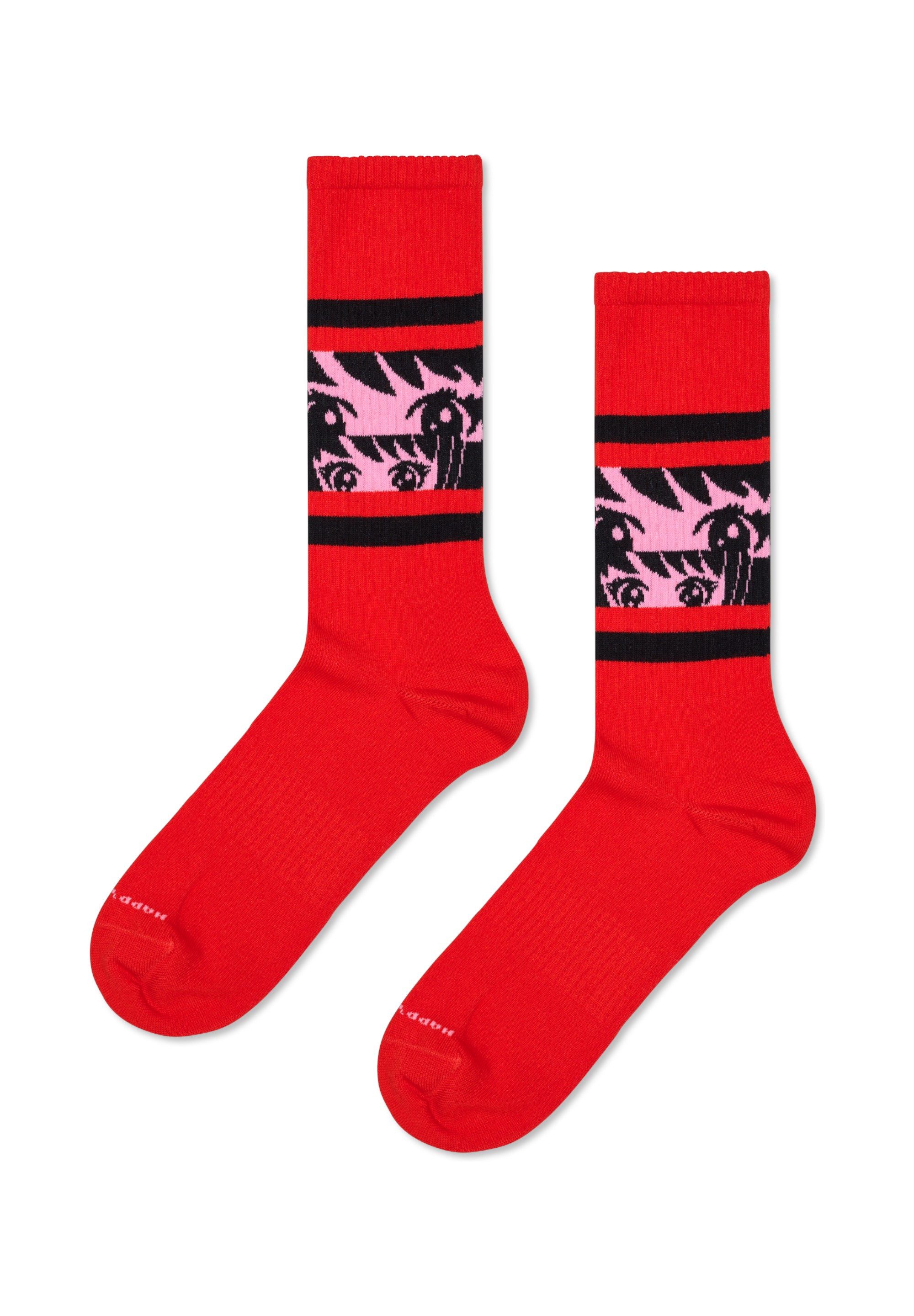 Happy Socks Basicsocken 5-Pack Anime Socks Verstärkte Ferse, besserer Halt