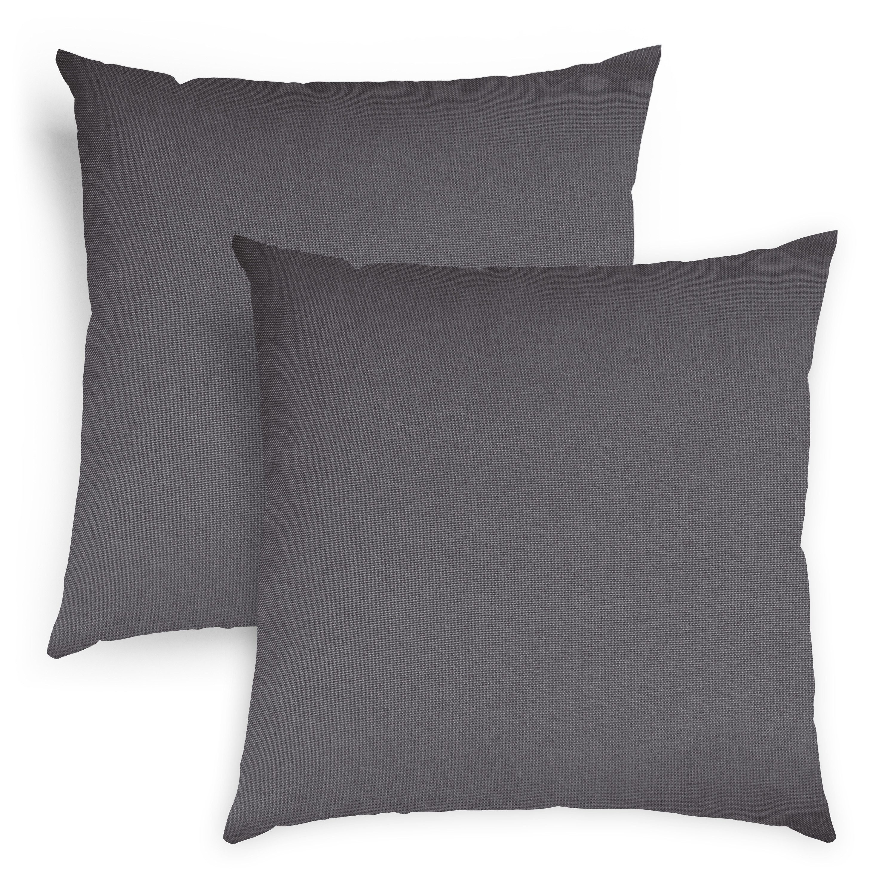 sleepling Sofakissen Zierkissen, (2 St., 2er Set), gemütliches Dekokissen aus robustem Polsterstoff, 40 x 40 cm