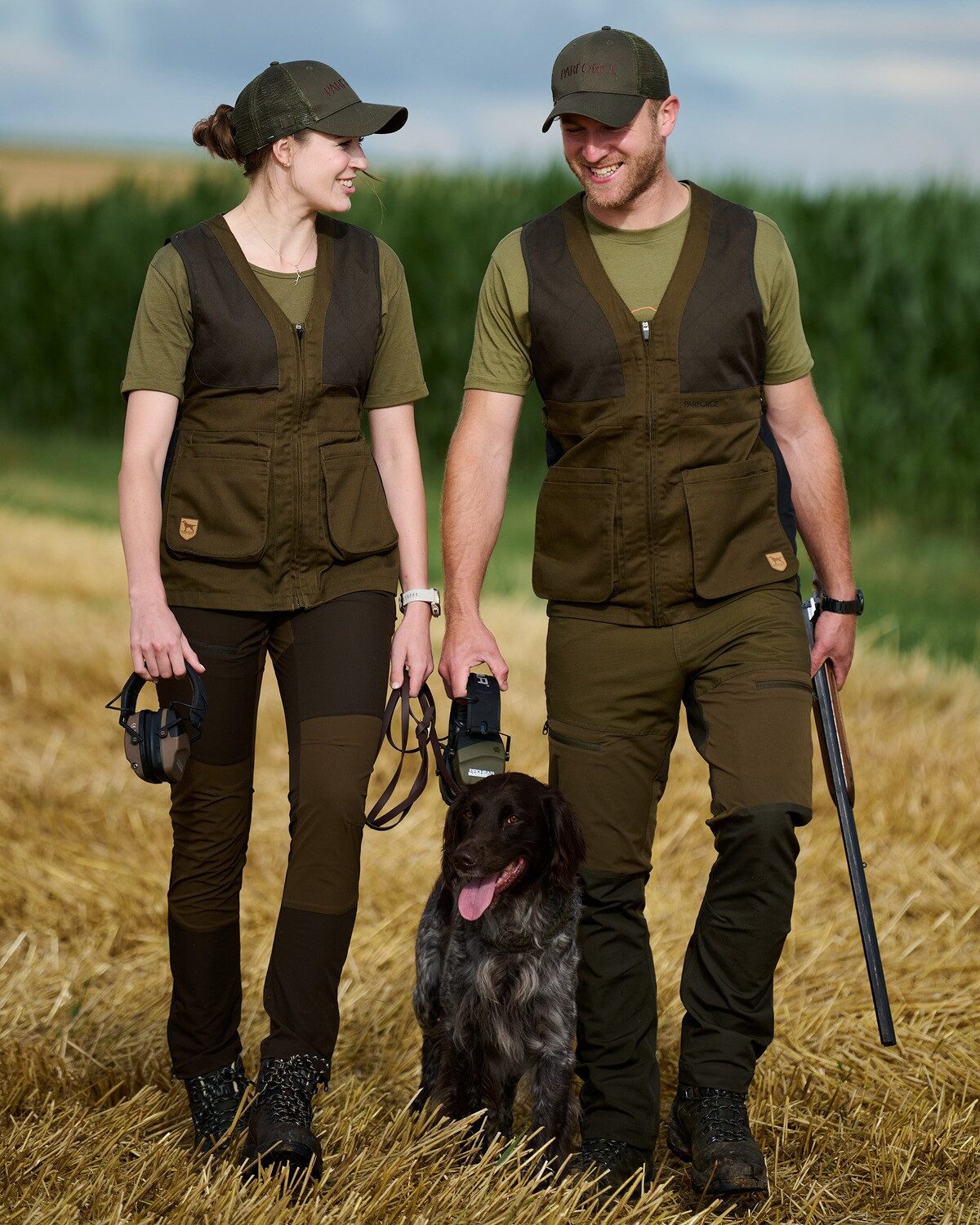 Jagdweste Damen Schießweste Mesh-Back