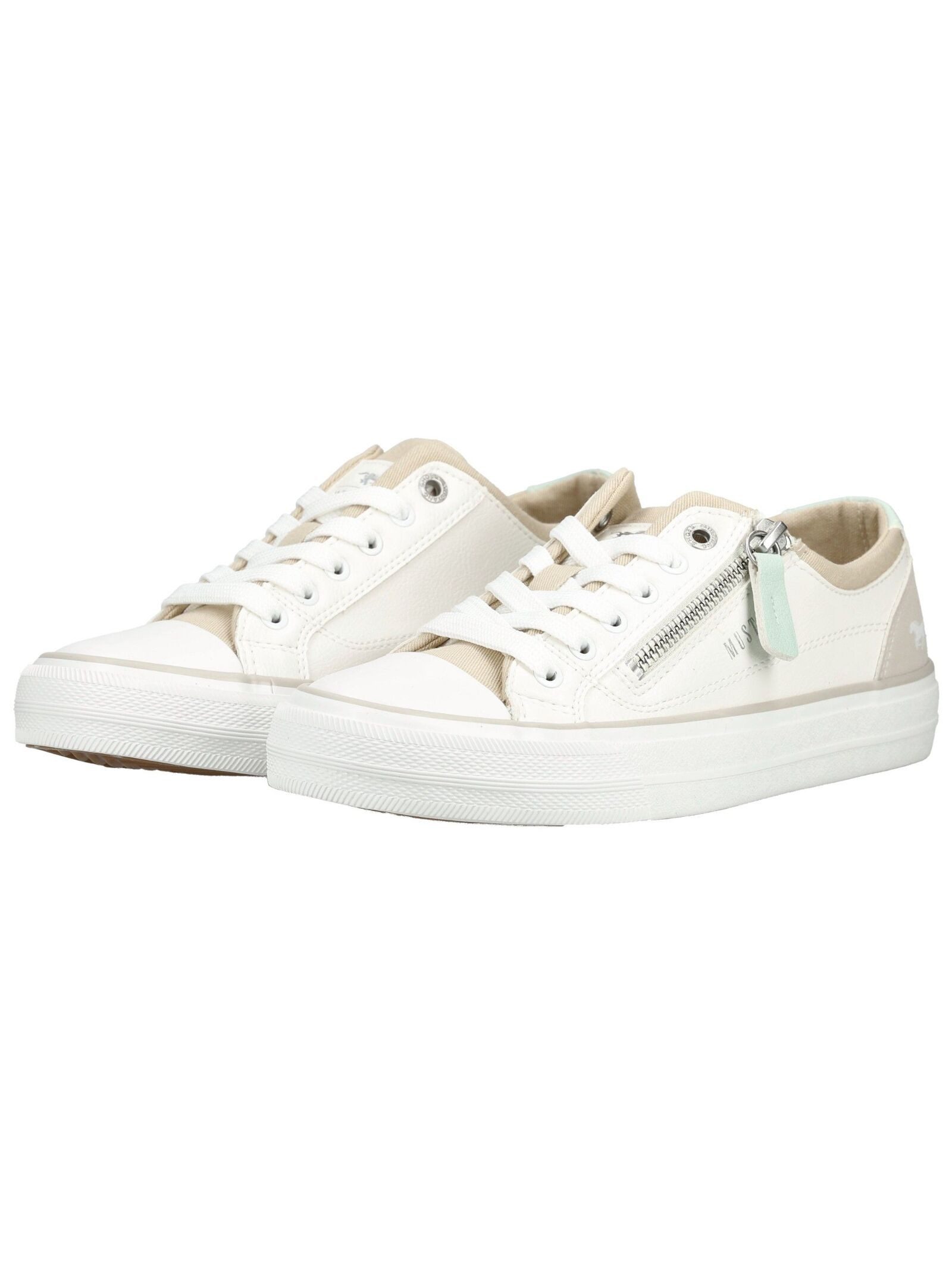 Mustang Shoes Mustang Shoes Sneaker Lederimitat/Textil Sneaker – Bild 4 von 5