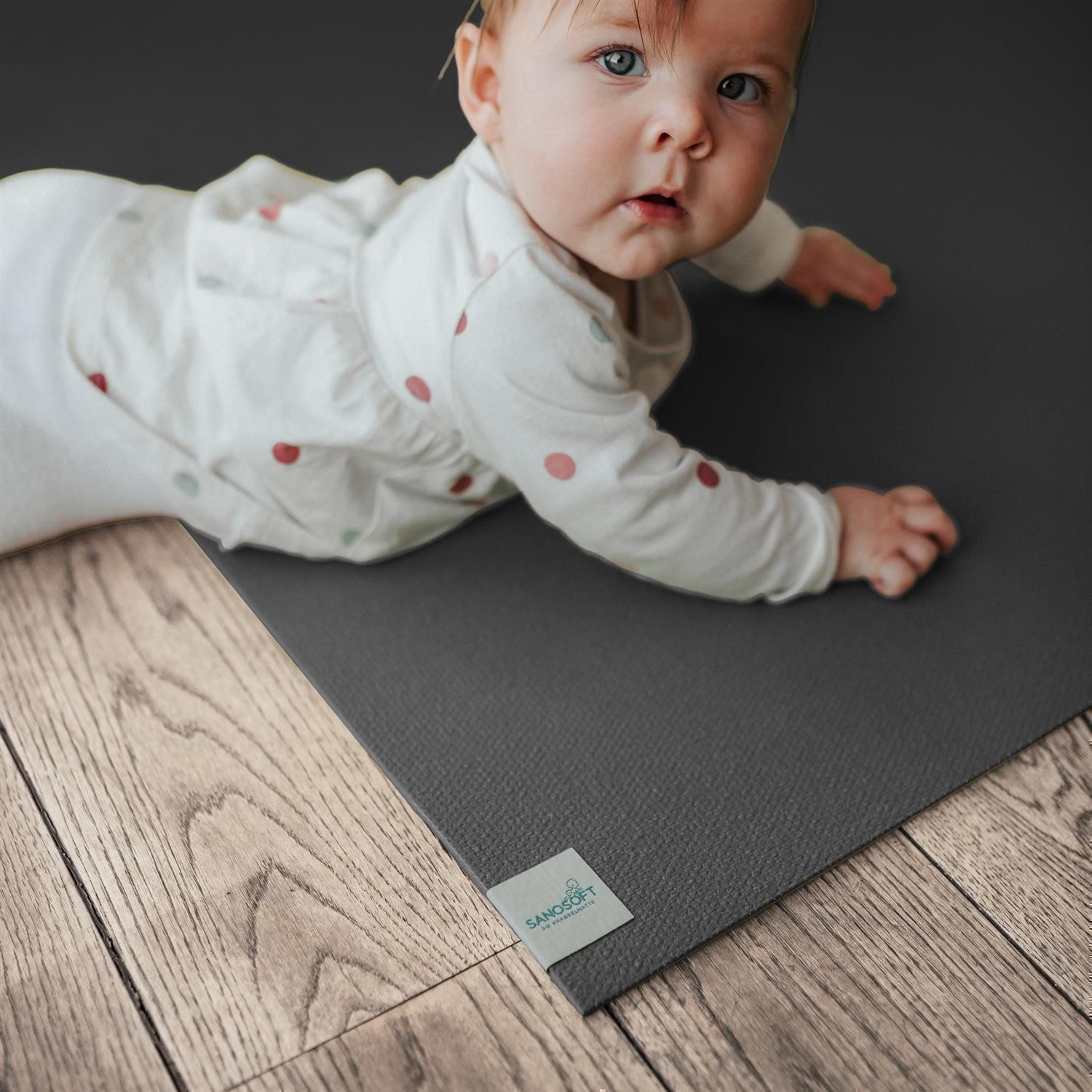 Sanosoft Spielmatte Krabbelmatte rutschfest Sanosoft®, Oeko-Tex 100 - Made in Germany