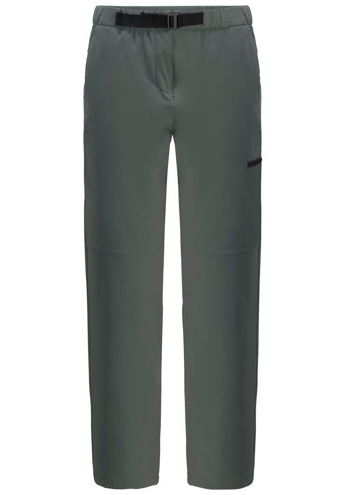 Trekkinghose W Jack slate-green Wolfskin PANTS WANDERMOOD