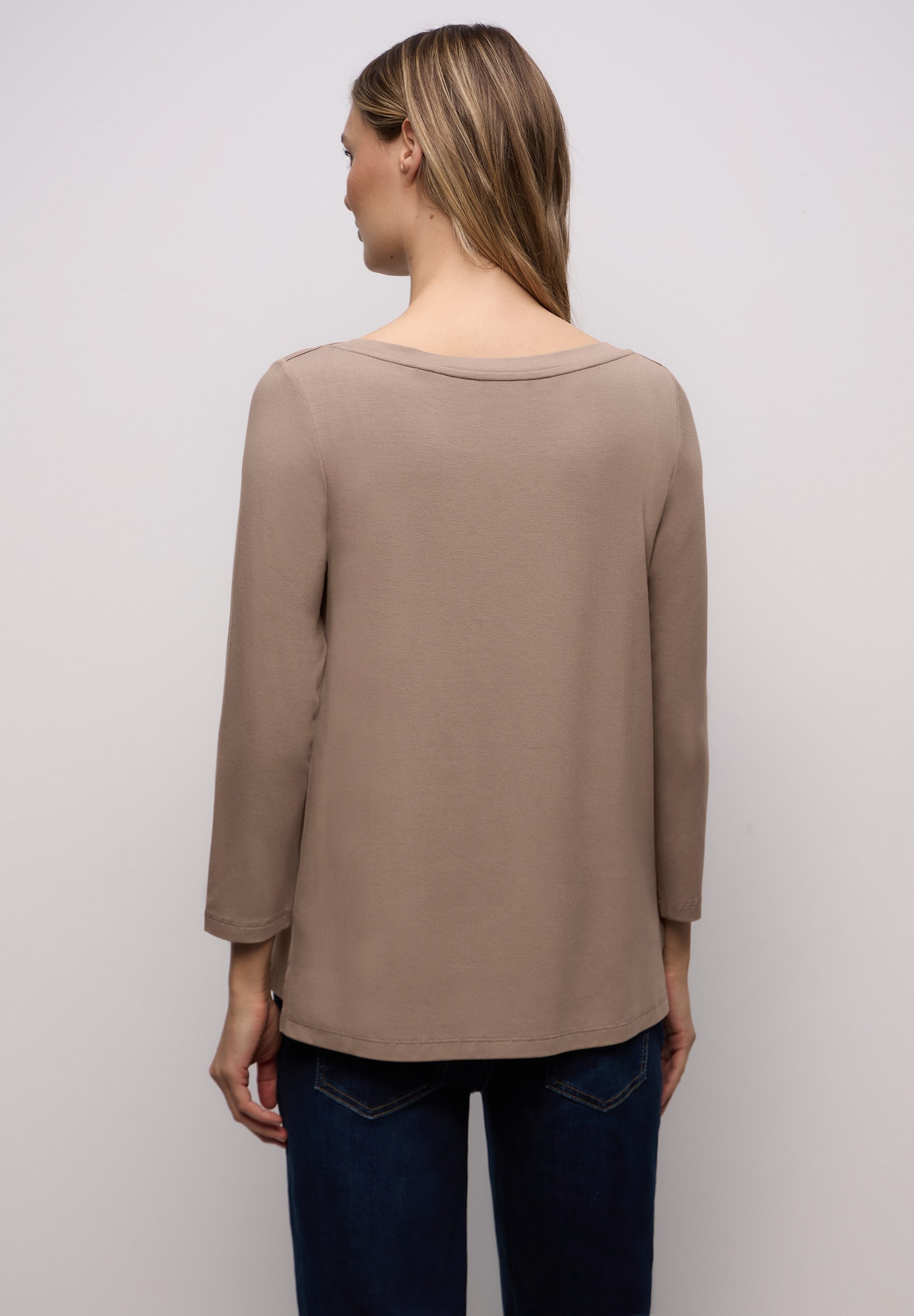 STREET ONE 3/4-Arm-Shirt mit 3/4 Ärmeln