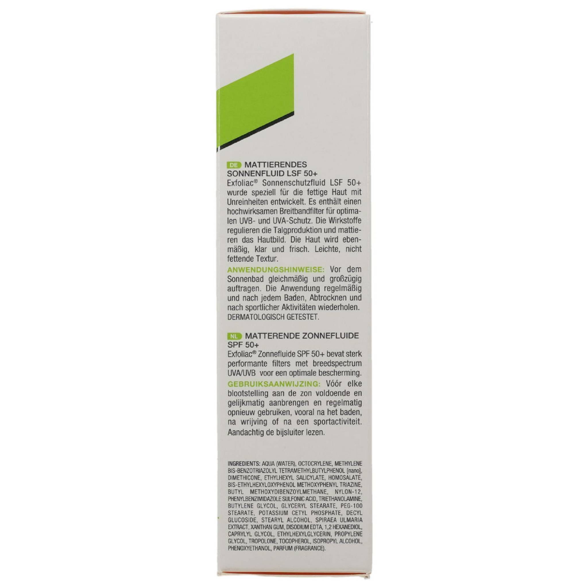 Laboratoires Noreva GmbH Sonnenschutzcreme NOREVA Exfoliac mattier.Sonnenschutz-Fluid LSF 50+