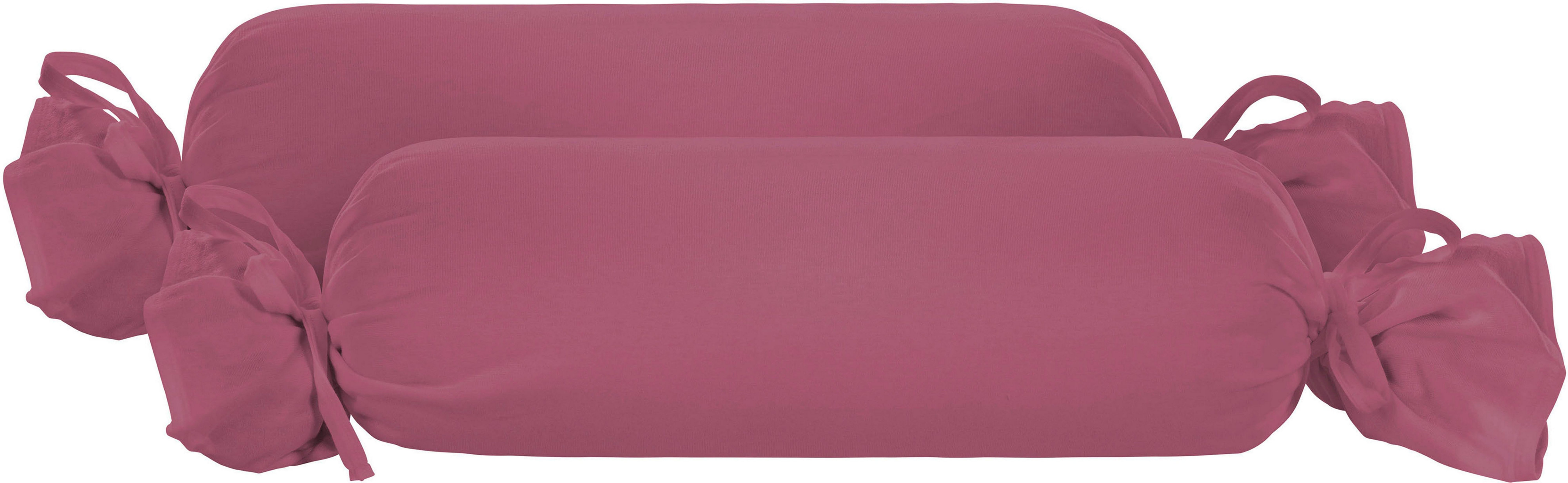 Biberna Nackenrollenbezug Michi, (2 Stück), Jersey (1 Pack mit 2 Stück), dichte, feinfädige Single-Qualität