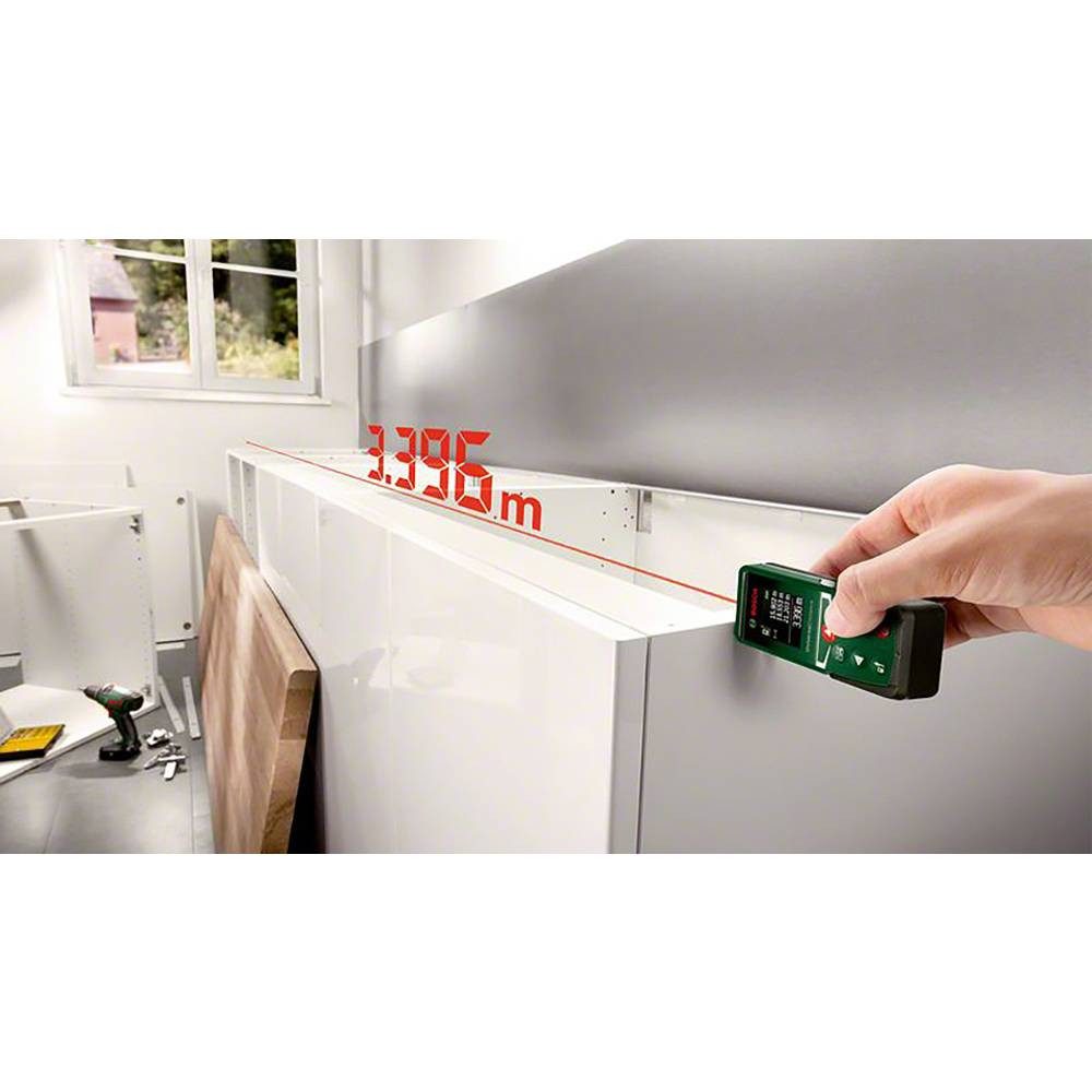 Bosch Home & Garden Entfernungsmesser Digitaler Laser-Entfernungsmesser 0603672801 – Bild 3 von 4