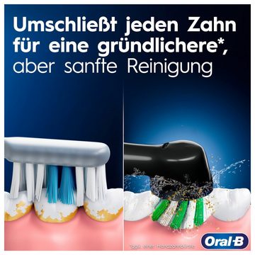 Oral-B Elektrische Zahnbürste Vitality Pro Doppelpack, Aufsteckbürsten: 2 St., Indikator-Borsten