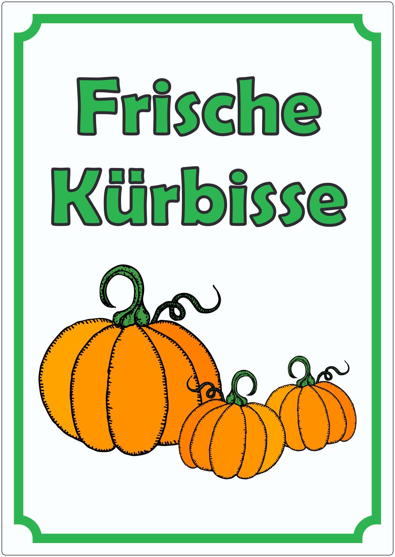 HB-Druck Aufkleber Werbeaufkleber Aufkleber Kürbis Hochkant, wetterfest, UV-beständig, kratzfest