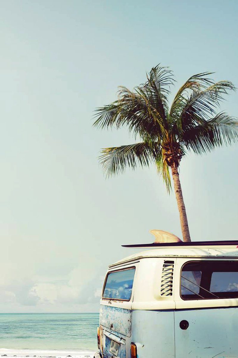 Reinders! Poster Vintage Camper Van Poster 61 x 91,5 cm