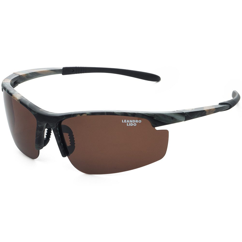 LEANDRO LIDO Sonnenbrille Power Sport ideal als Sportbrille, für viele Sportarten und als Freizeitbrille