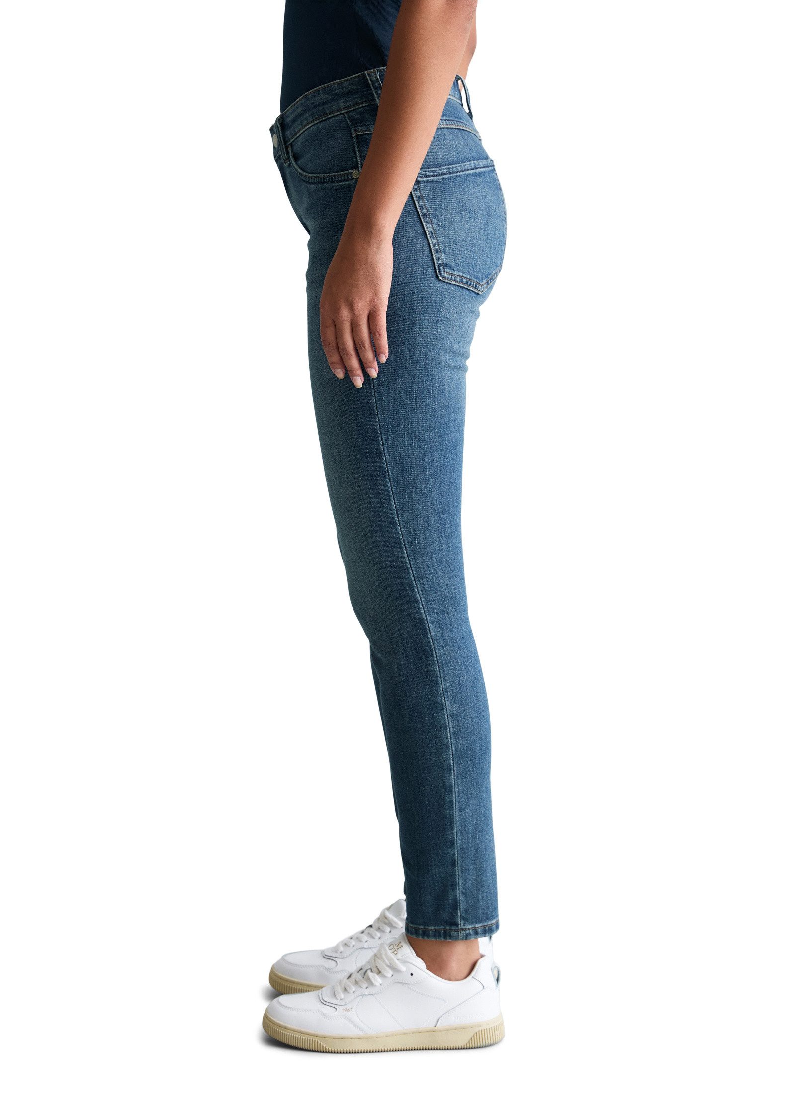 Marc O'Polo DENIM Skinny-fit-Jeans aus Bio-Baumwoll-Mix