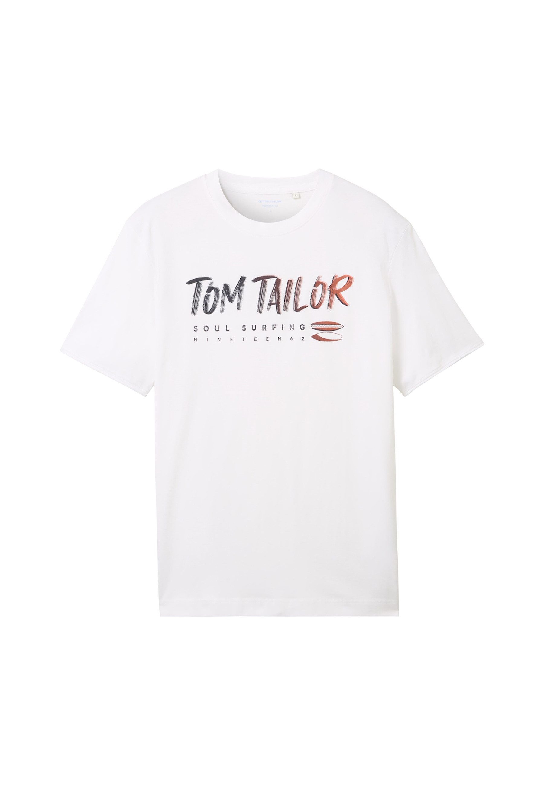 TOM TAILOR T-Shirt T-Shirt Kurzarmshirt (1-tlg., günstig online kaufen