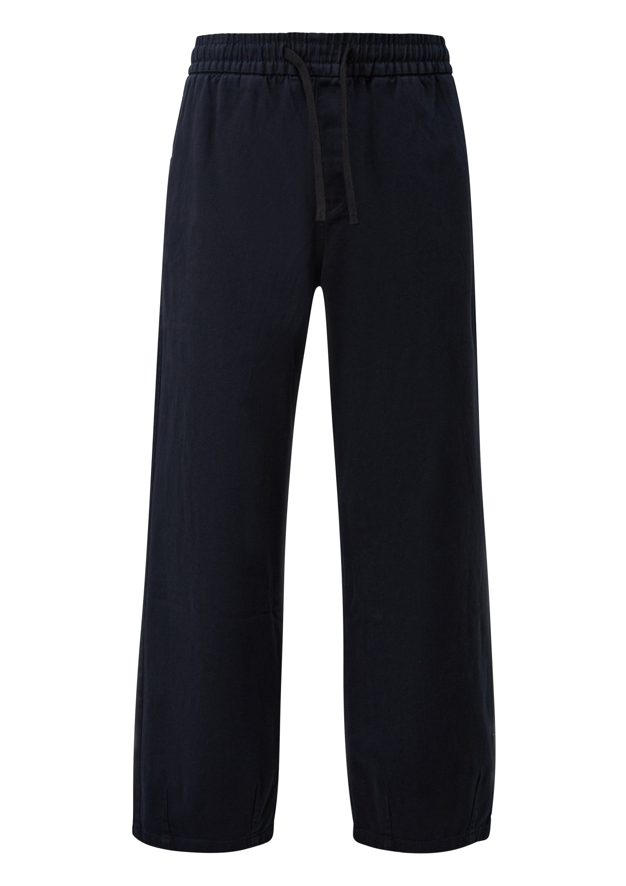 QS Chinos Hose Gewaschene Jogger aus Heavy Twill