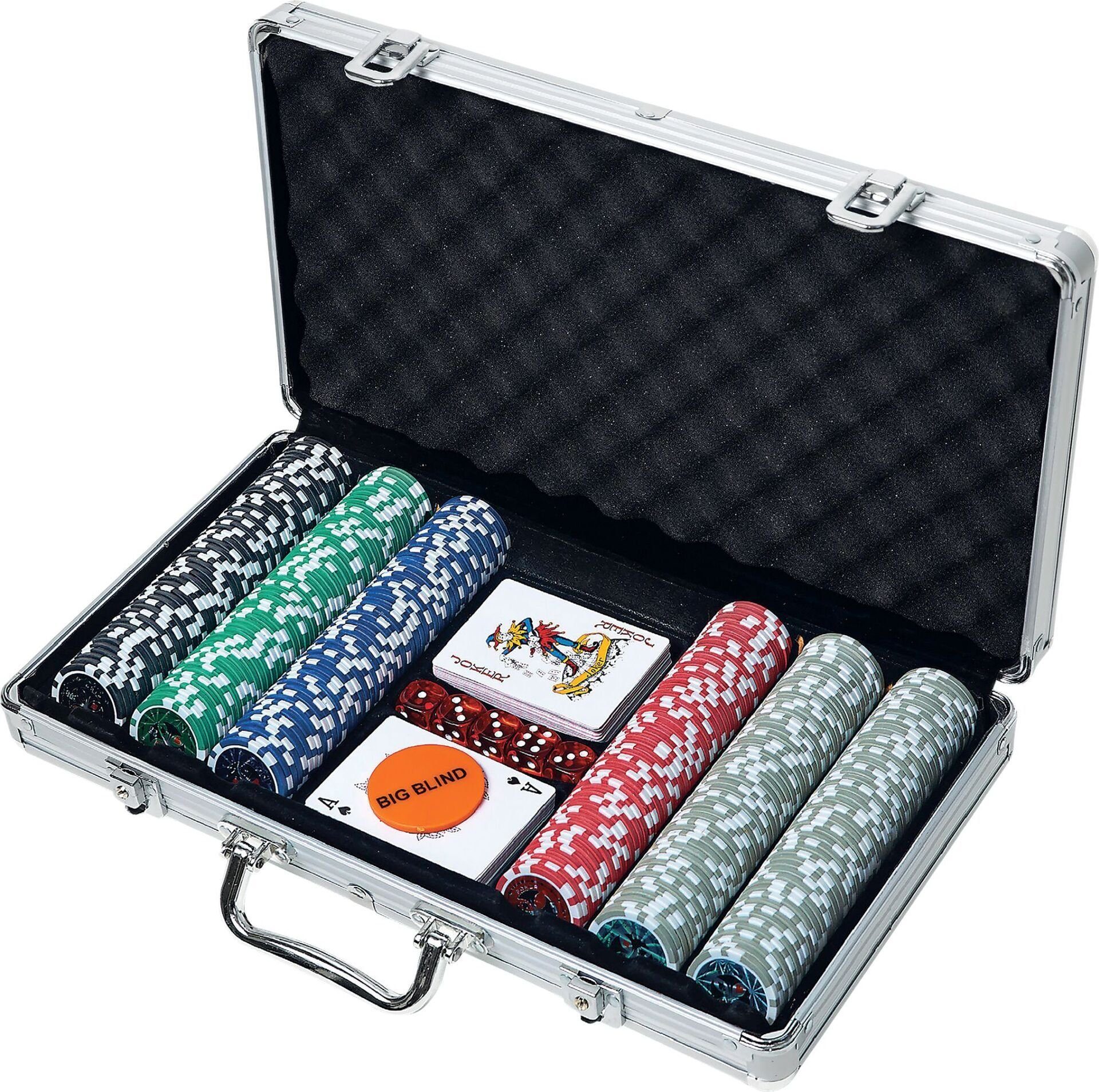 Vedes Spiel NG Poker-Set im Aluminiumkoffer
