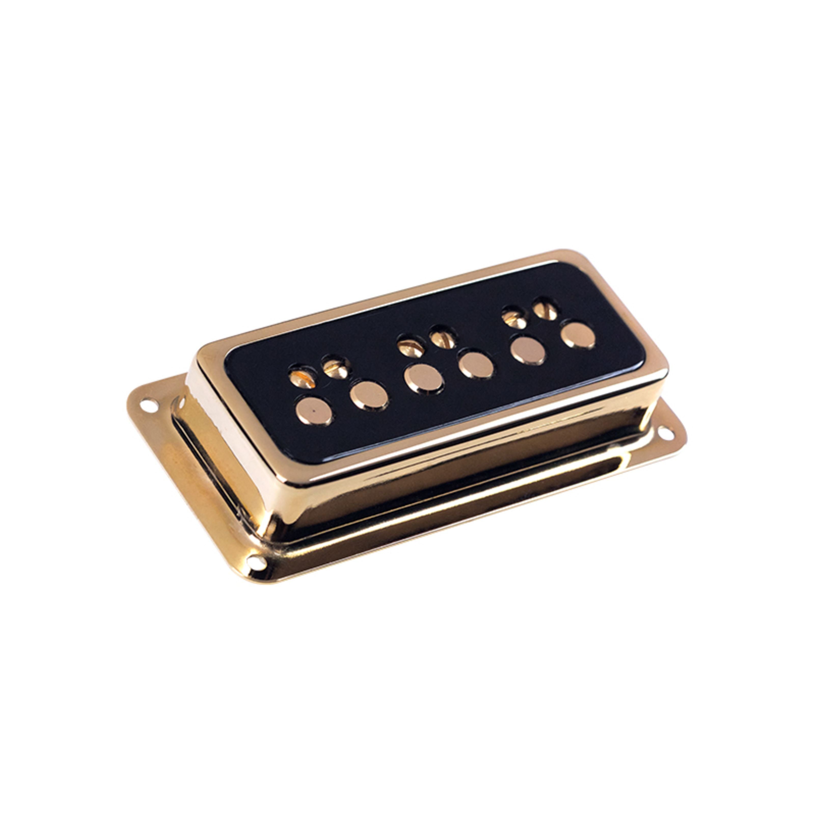 Guild Tonabnehmer, (DeArmond Dynasonic Pickup Gold/Black Bridge, E-Gitarre Tonabnehmer, Single-Coil), DeArmond Dynasonic Pickup Gold/Black Bridge - Single Coil