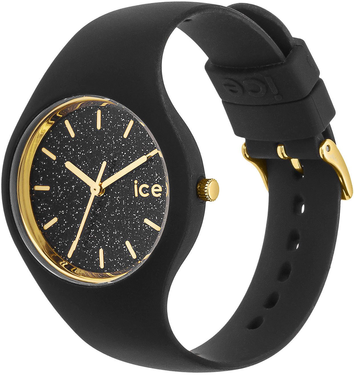 ice-watch Quarzuhr ICE glitter - S37 - 3H 024520, Armbanduhr, Damenuhr, Silikonarmband, analog – Bild 4 von 4