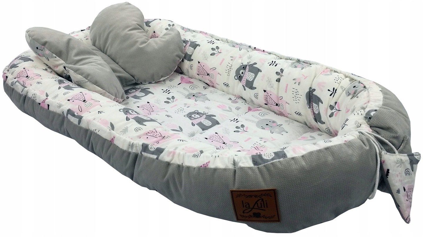 Pamek Babybett Babybett Babynestchen 10in1 Babynest Kinderbett Kokon zum schlafen, Made in Europe