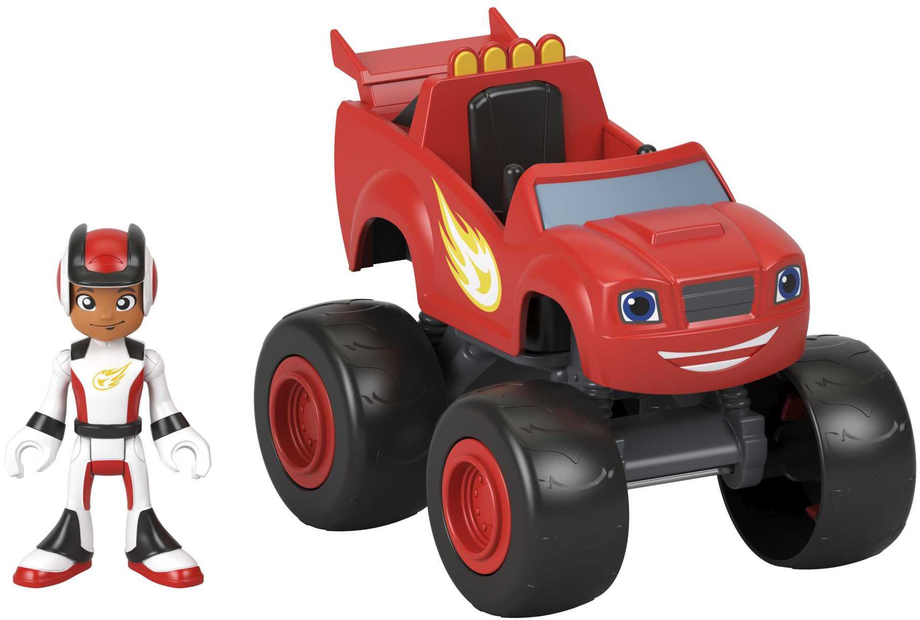 Fisher-Price® Spielzeug-Monstertruck »Blaze und die Monstermaschinen, Blaze  & AJ«, inklusive Spielfigur AJ