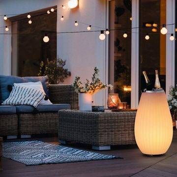 The JOOULY 65 STRAP, Streifendesign, Outdoor Bluetooth-Lautsprecher, LED-Lampe Bluetooth-Speaker