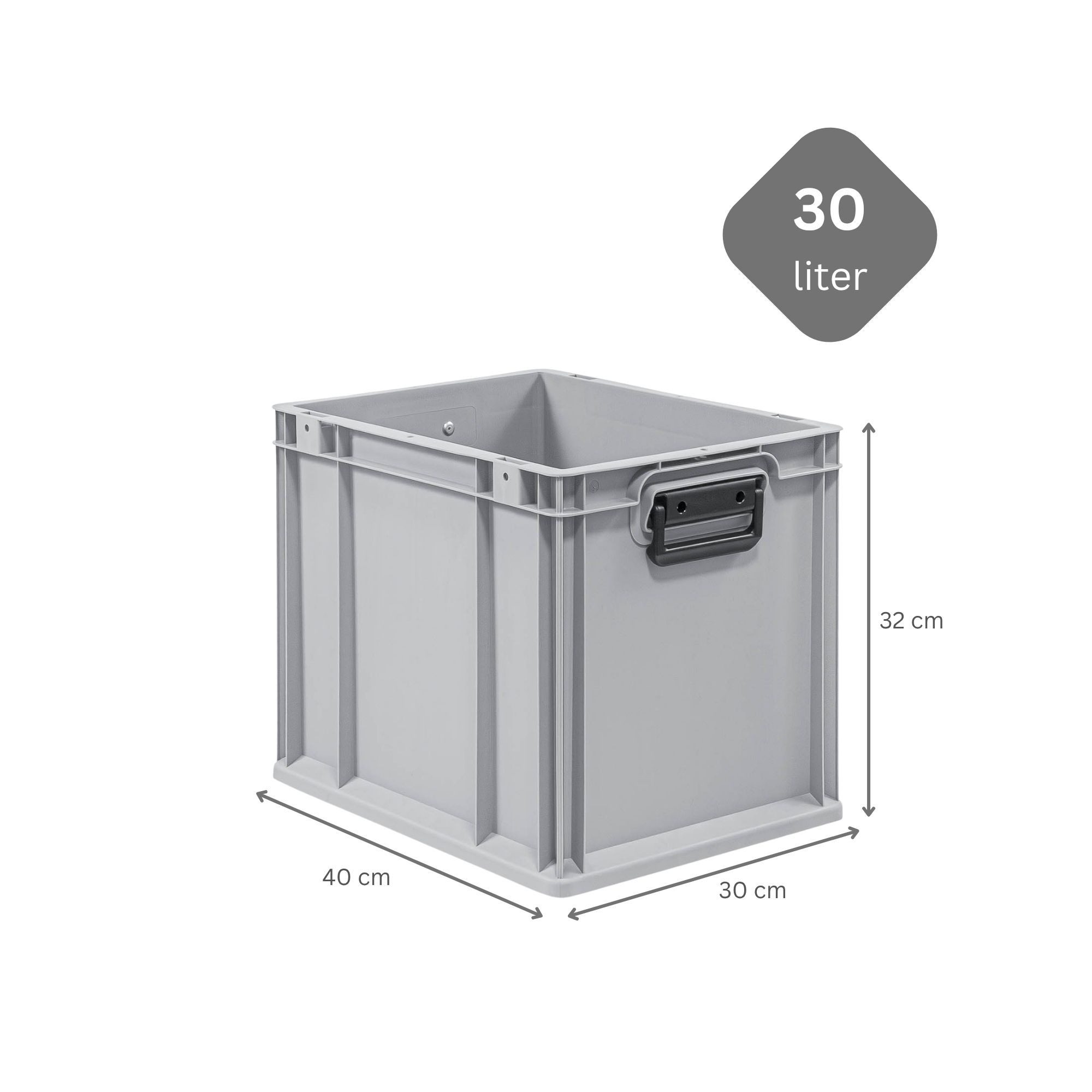 PROREGAL® Transportbehälter SuperSparSet Eurobox NextGen Portable Uno/Duo, Verschiedene Größen/Men