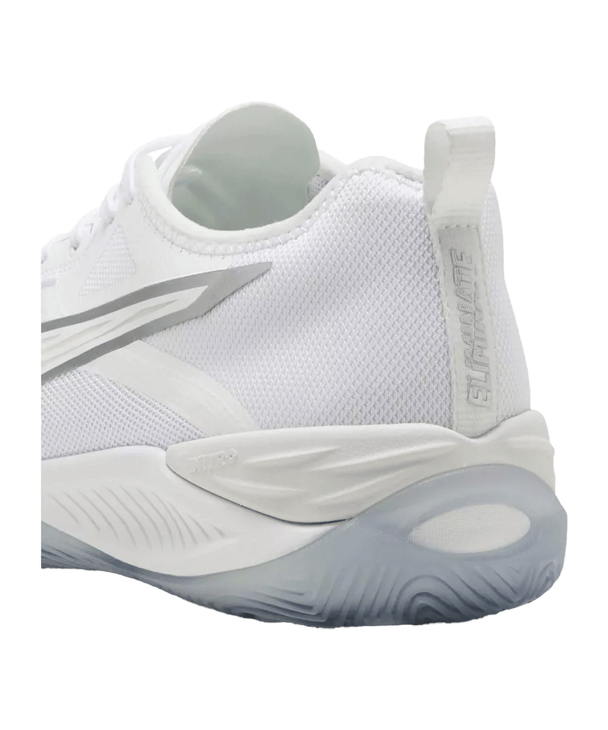 PUMA PUMA Eliminate NITRO 4 Weiß Unisex Hallenschuh