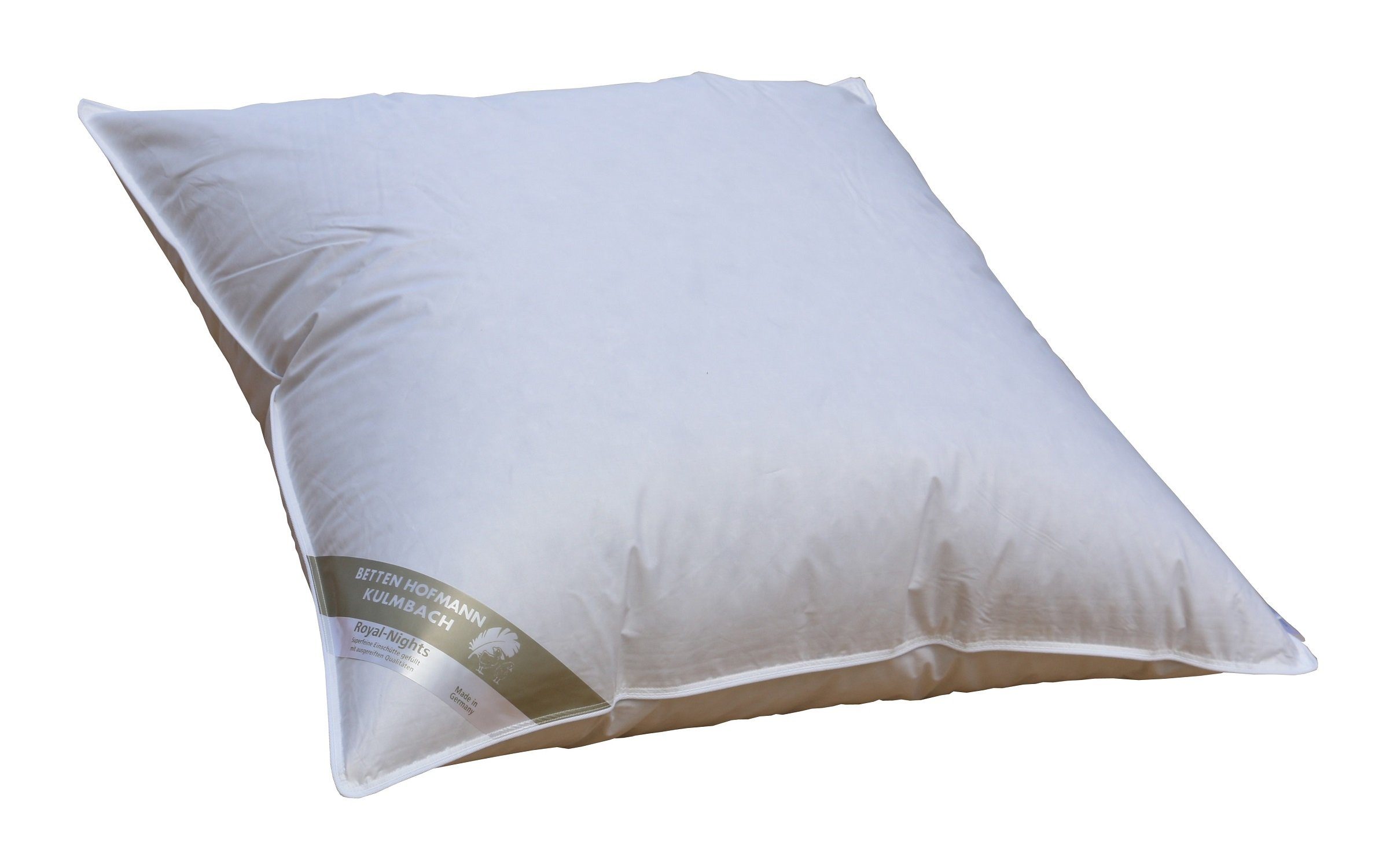 Betten Hofmann Kopfkissen Betten Hofmann Kopfkissen 80x80 cm 850g Daunen Da günstig online kaufen