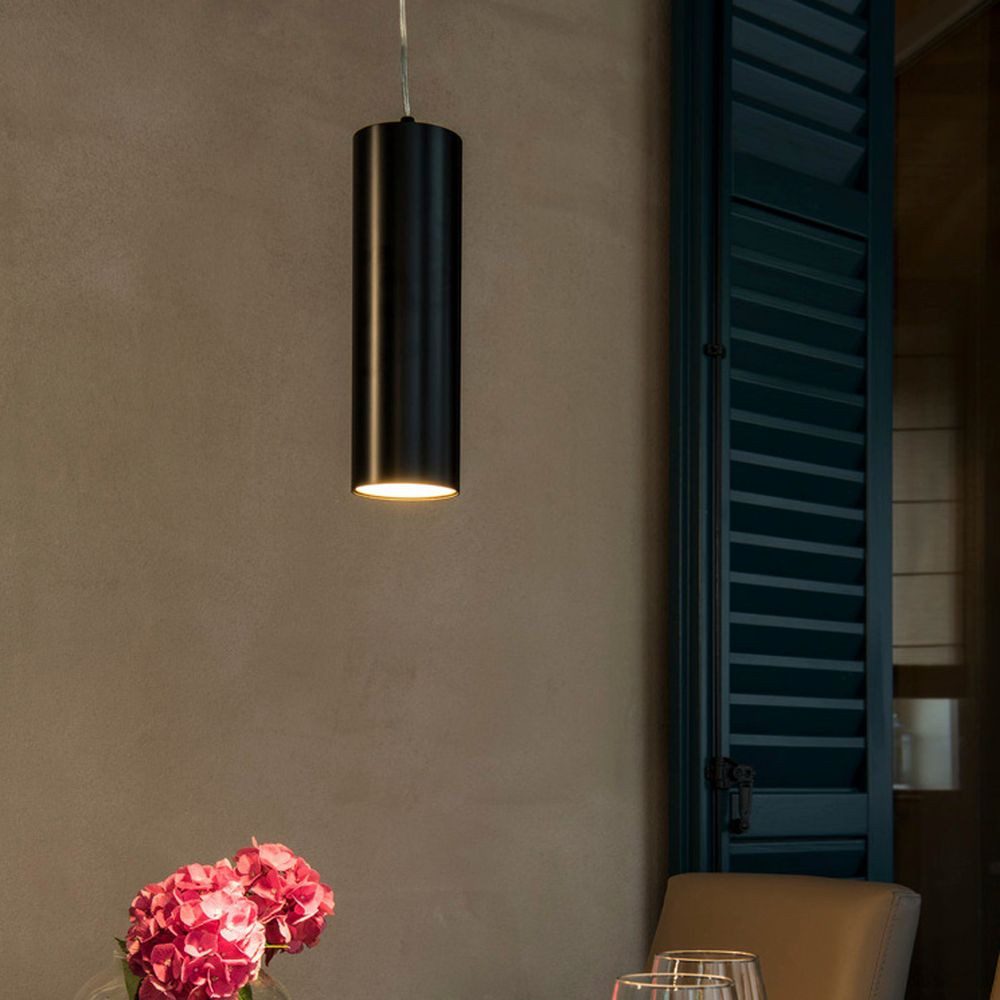 SLV Pendelleuchte LED Pendelleuchte Anela, 3000K, schwarz, LED