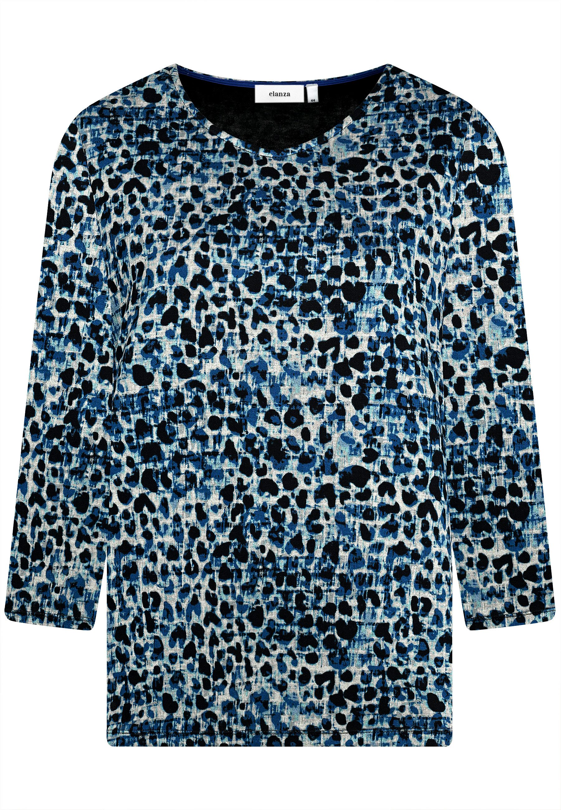 elanza T-Shirt Shirt mit Leo-Print in günstig online kaufen