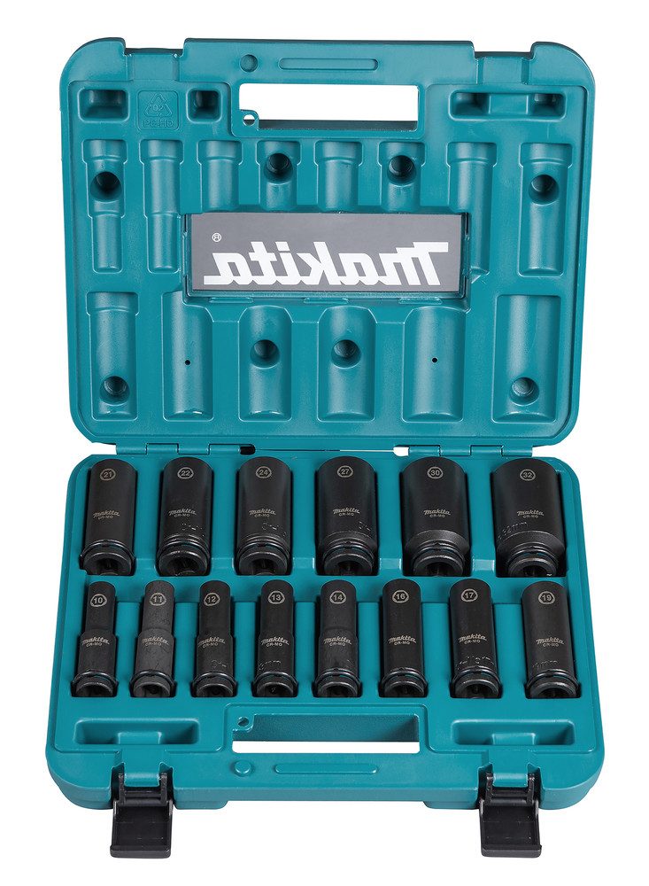 Bit- und Steckschlüsselset E-16586