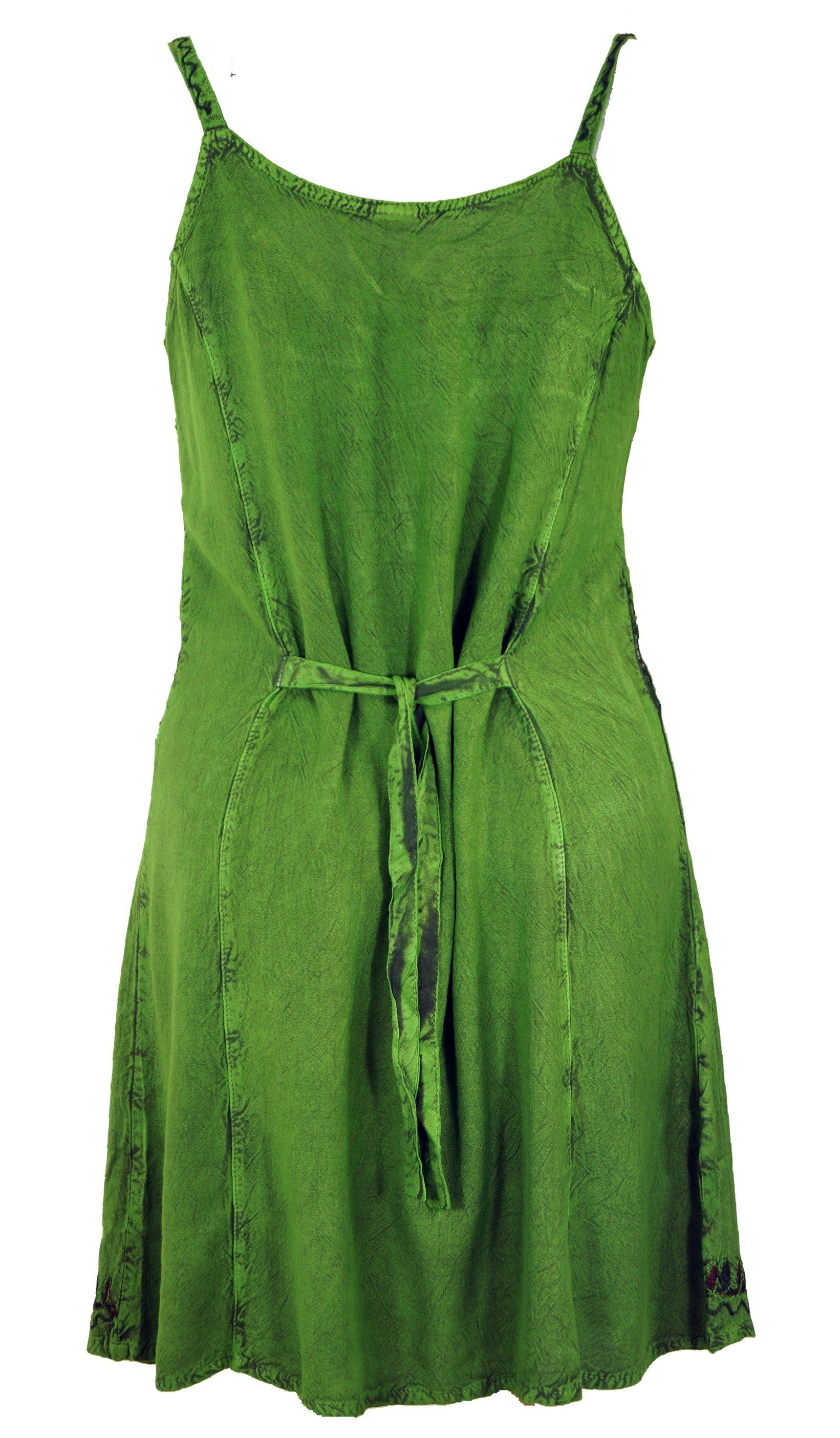 Guru-Shop Midikleid Besticktes indisches Kleid, Boho Minikleid -.. alternat günstig online kaufen