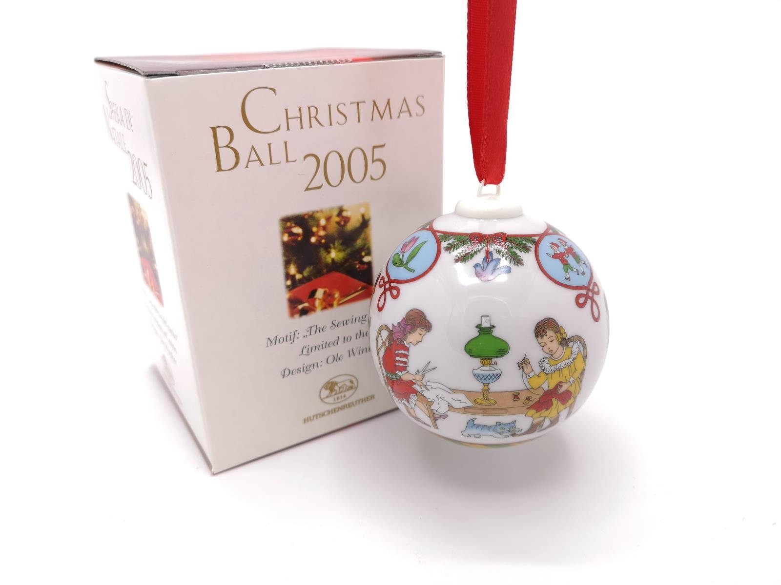 Hutschenreuther Christbaumschmuck Glocke + Kugel 2005 2005 