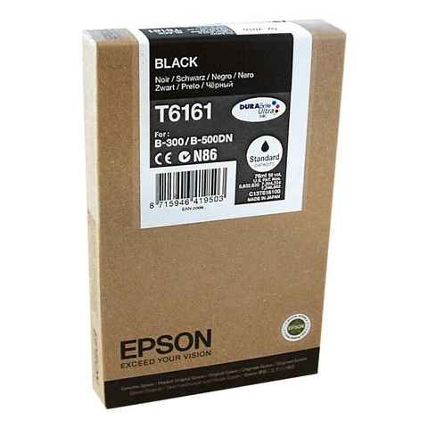 Epson T616100 Tintenpatrone (Original Druckerpatrone, schwarz)