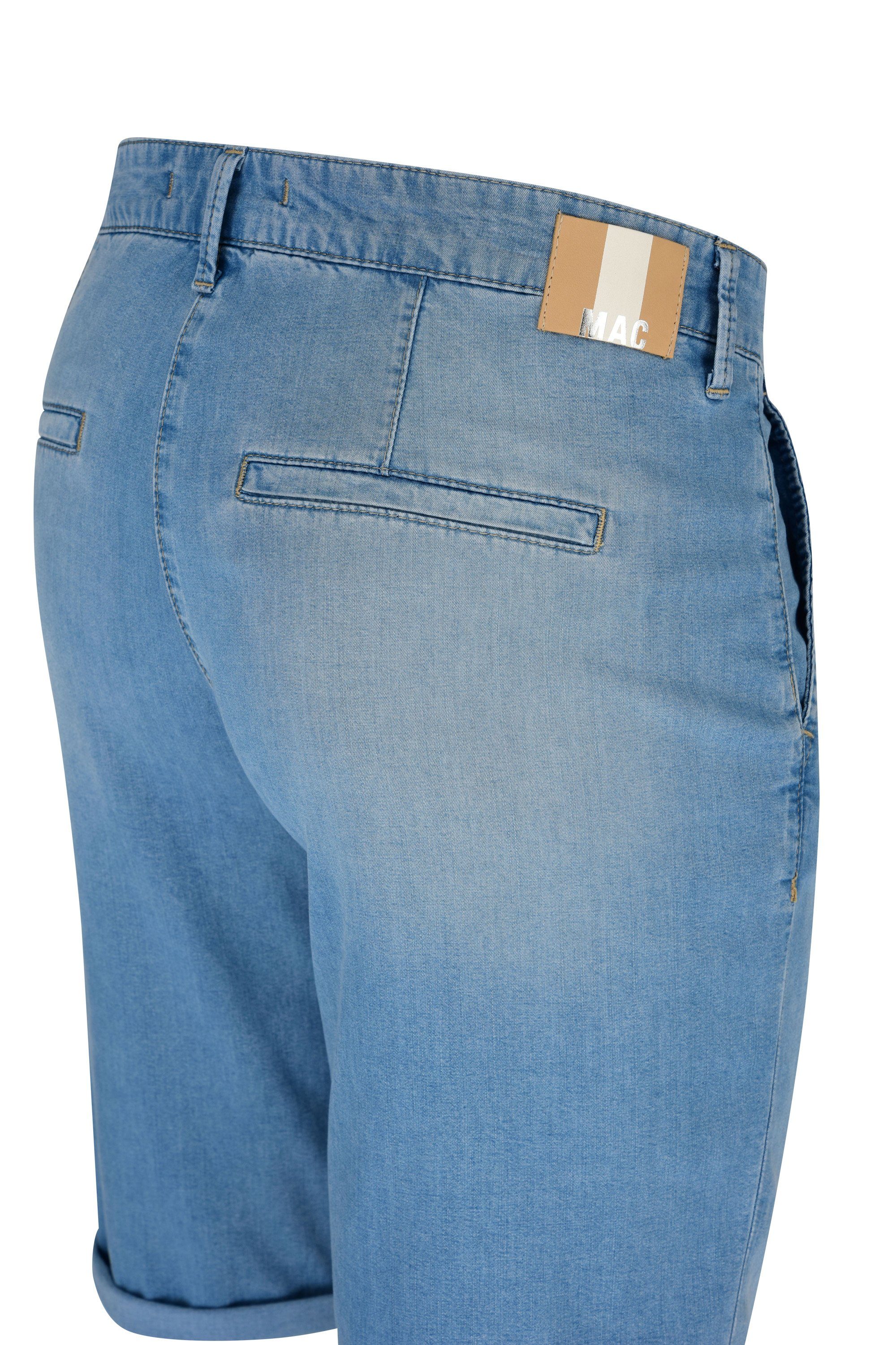MAC Stretch-Jeans MAC 3069-90-0317 blue CHINO D422 SHORTS wash basic
