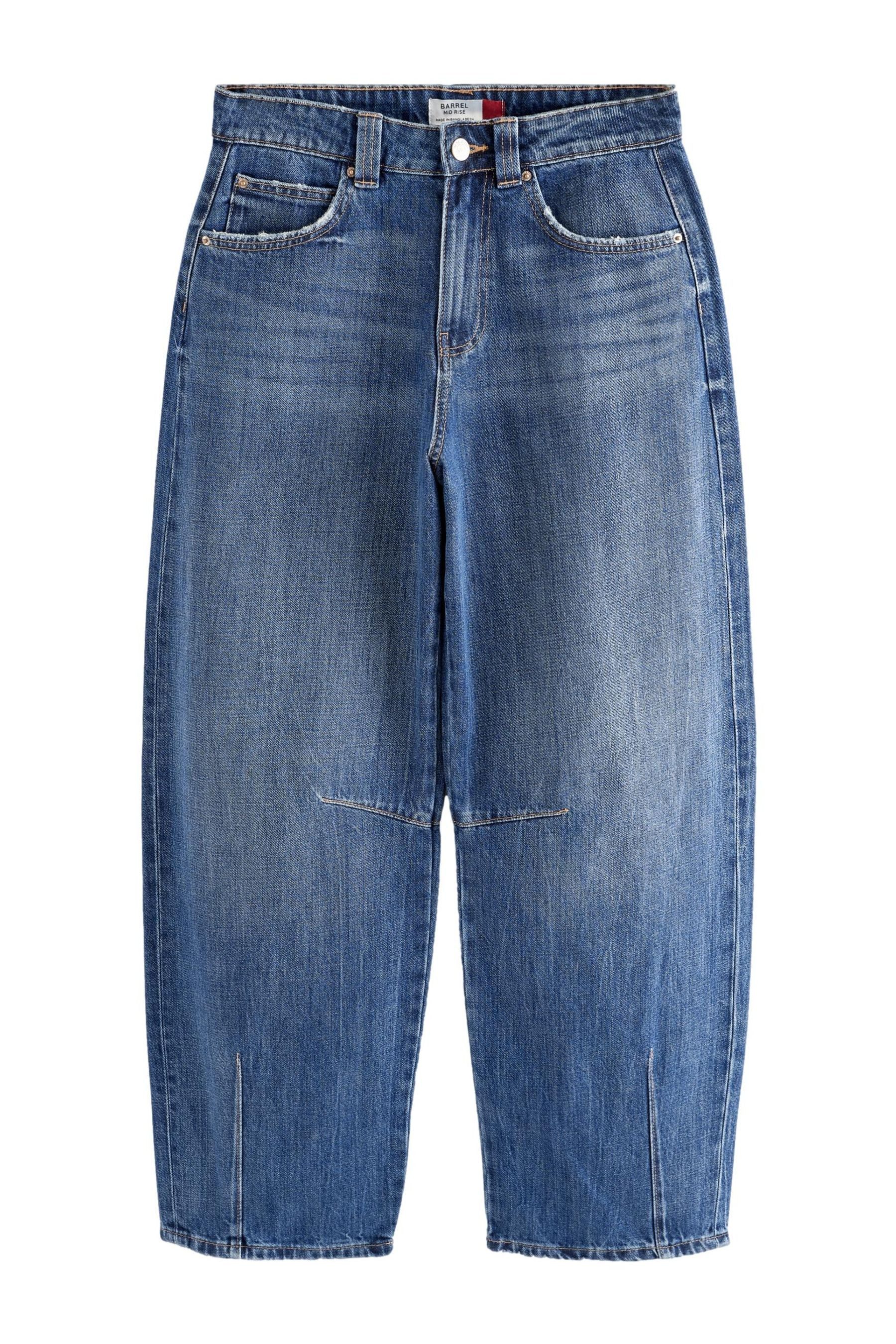Next Weite Jeans Barrel-Jeans Knieabnäher 100 % günstig online kaufen