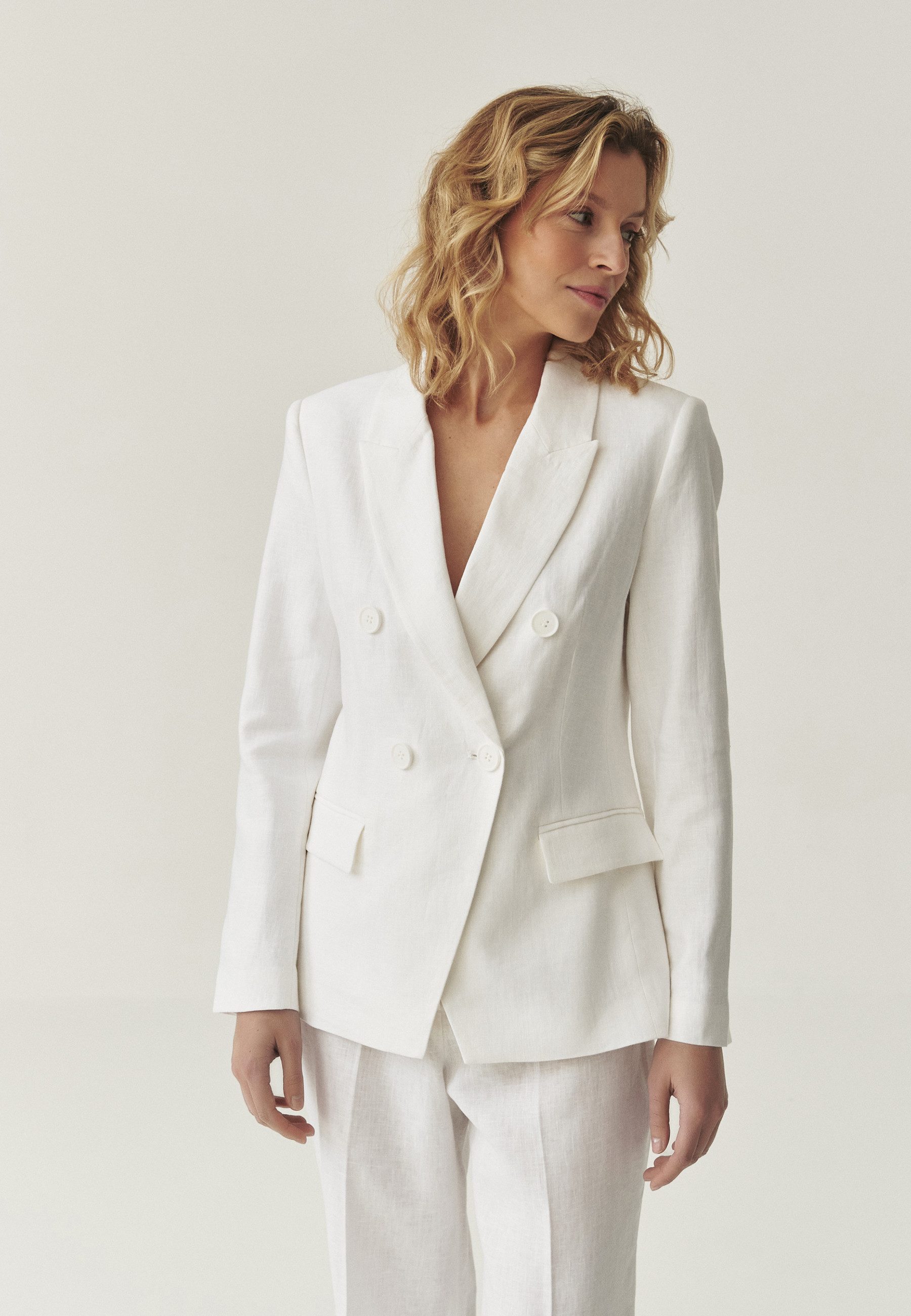 TATUUM Longblazer Leinen-Sakko - Zolta