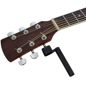 keepdrum Saiten universal Saitenkurbel für Akustik- und E-Gitarre