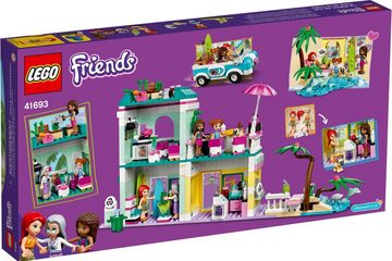 LEGO® Konstruktionsspielsteine LEGO® Friends - Surfer-Strandhaus, (Set, 685 St)