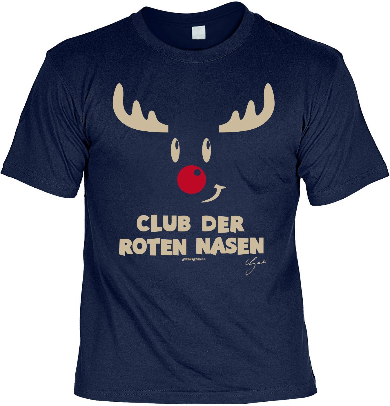 Tini - Shirts T-Shirt T-Shirt Weihnachten Comic Motiv Rentier : Club der ro günstig online kaufen