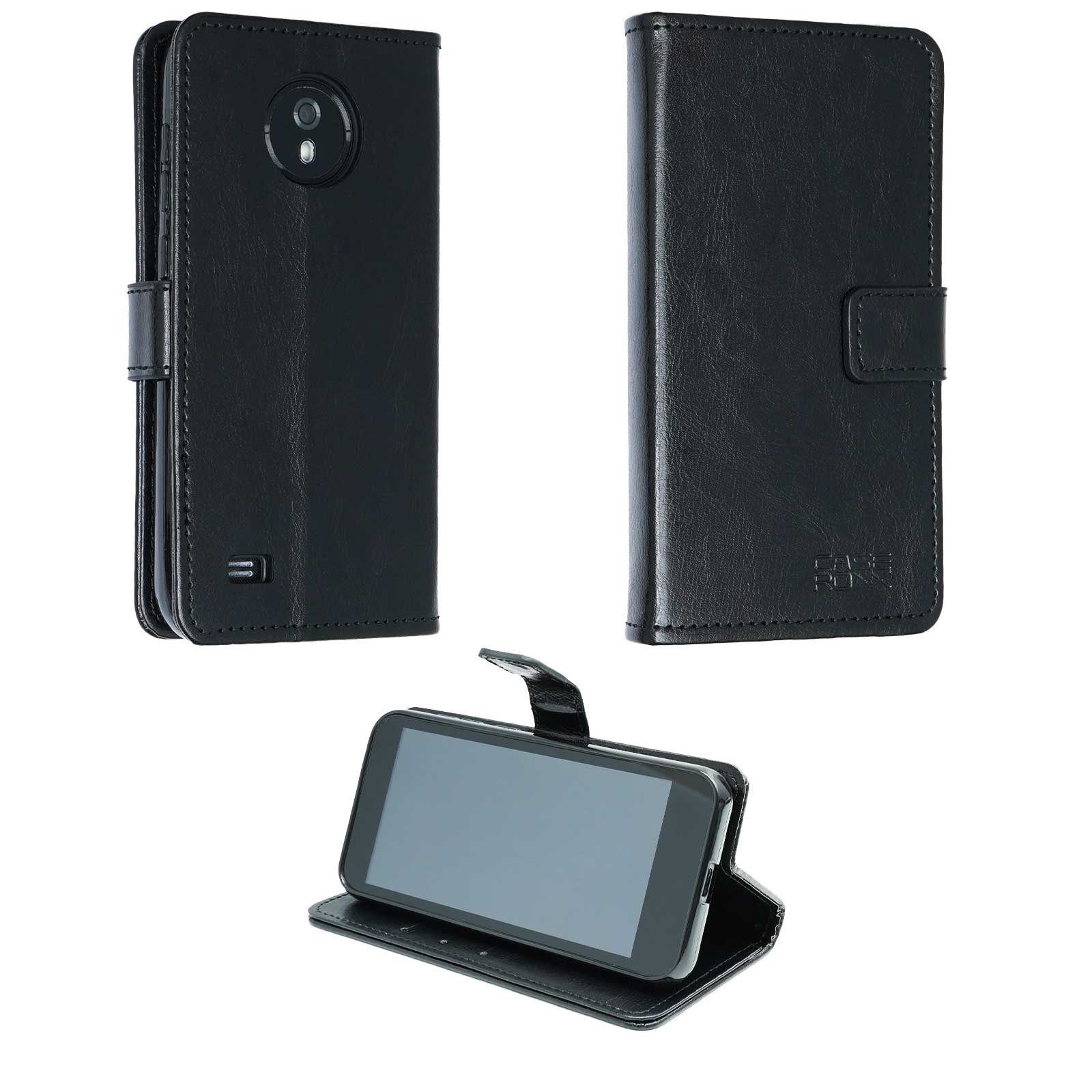 caseroxx Blutzuckermessgerät Schutztasche Bookstyle-Case für Omnipod 5