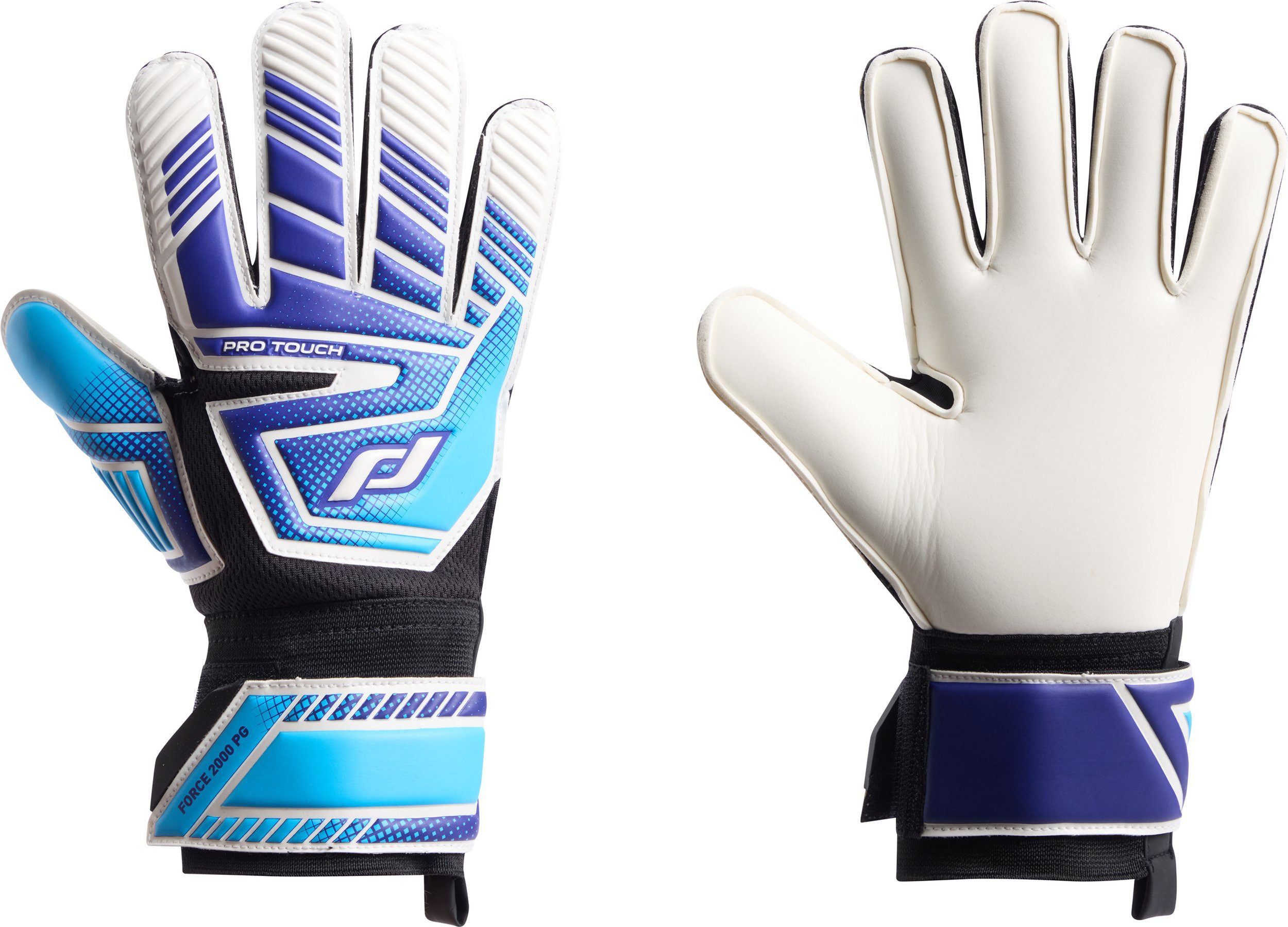 Pro Touch Torwarthandschuhe TW-Handschuh Force 2000 PG BLUE/BLACK/WHITE