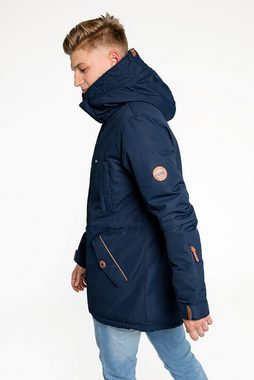 CNSRD Funktionsparka JAQUES PARKA CS MEN mit hochschließendem Kragen und Kapuze