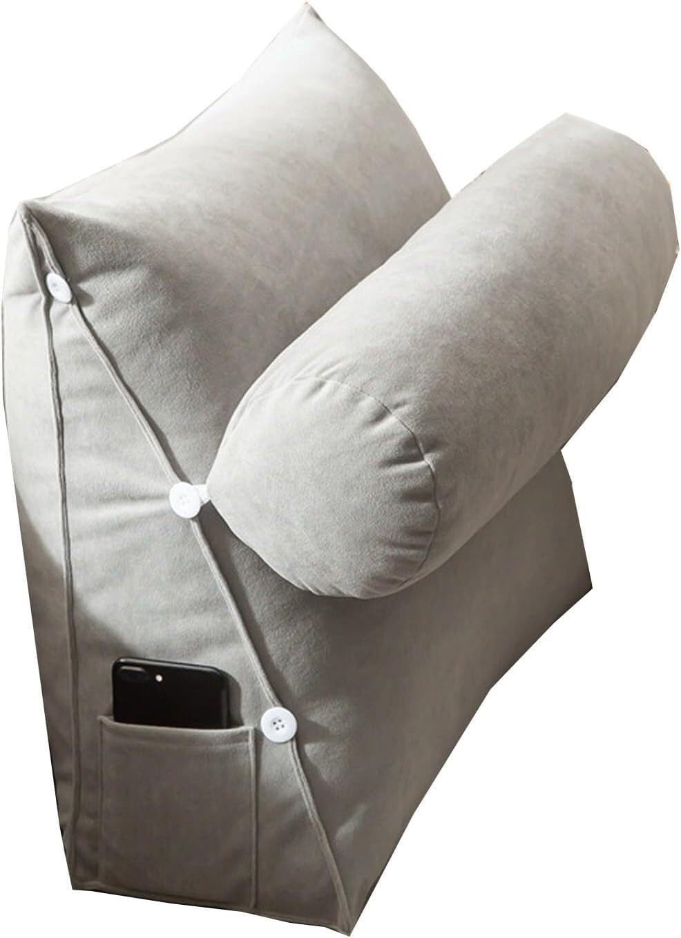 Coonoor Rückenkissen Keilkissen Dreieckiges Lesekissen Kissen mit Verstellb günstig online kaufen